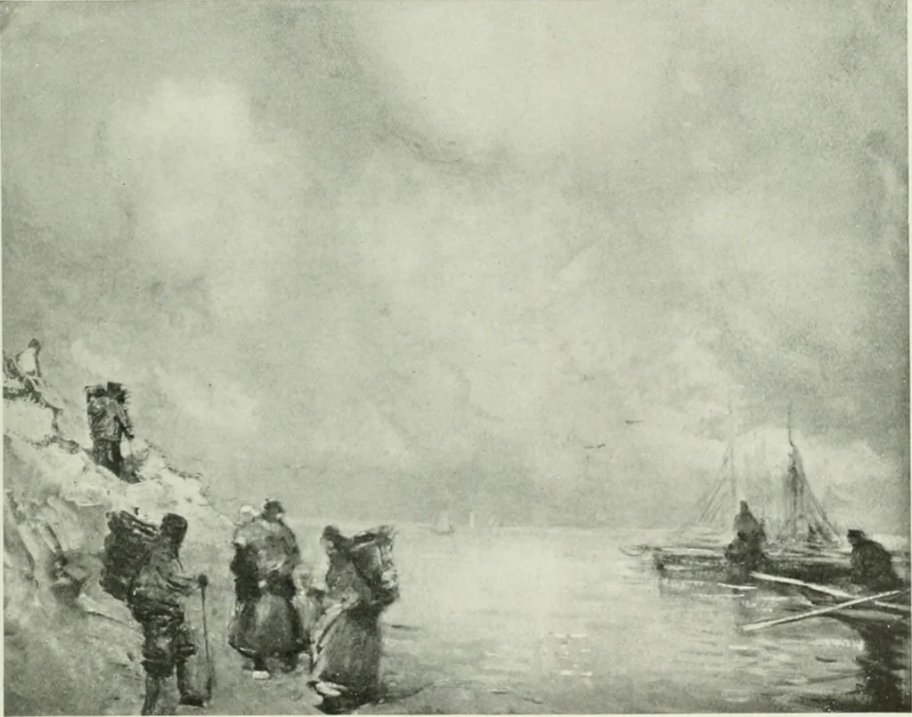 An illustration from Studio international, 1893, leaf 154