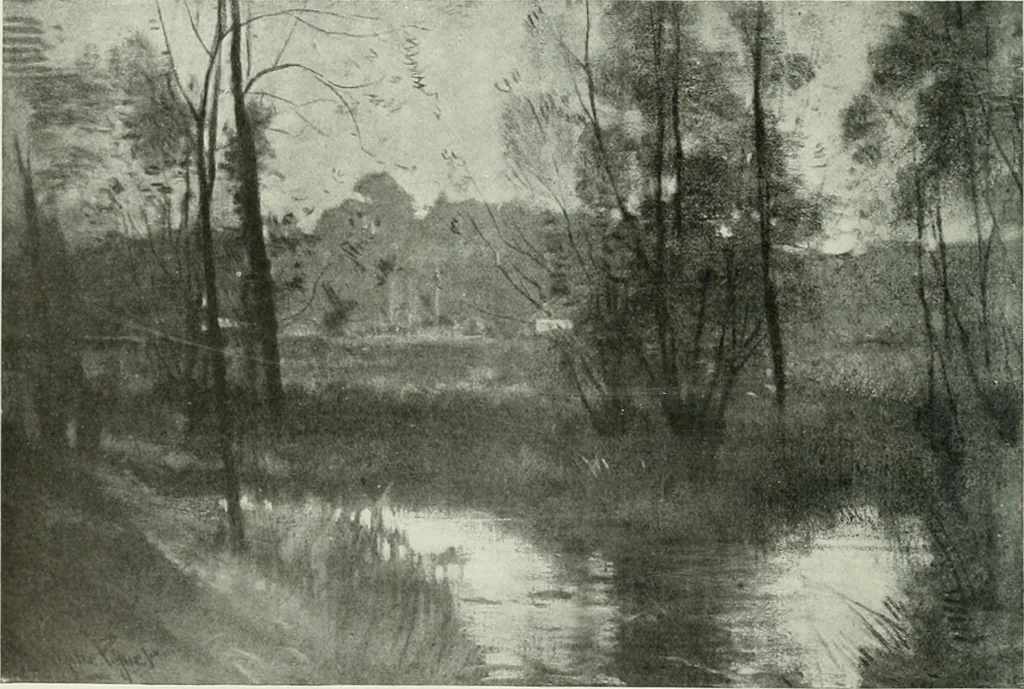 An illustration from Studio international, 1893, leaf 171