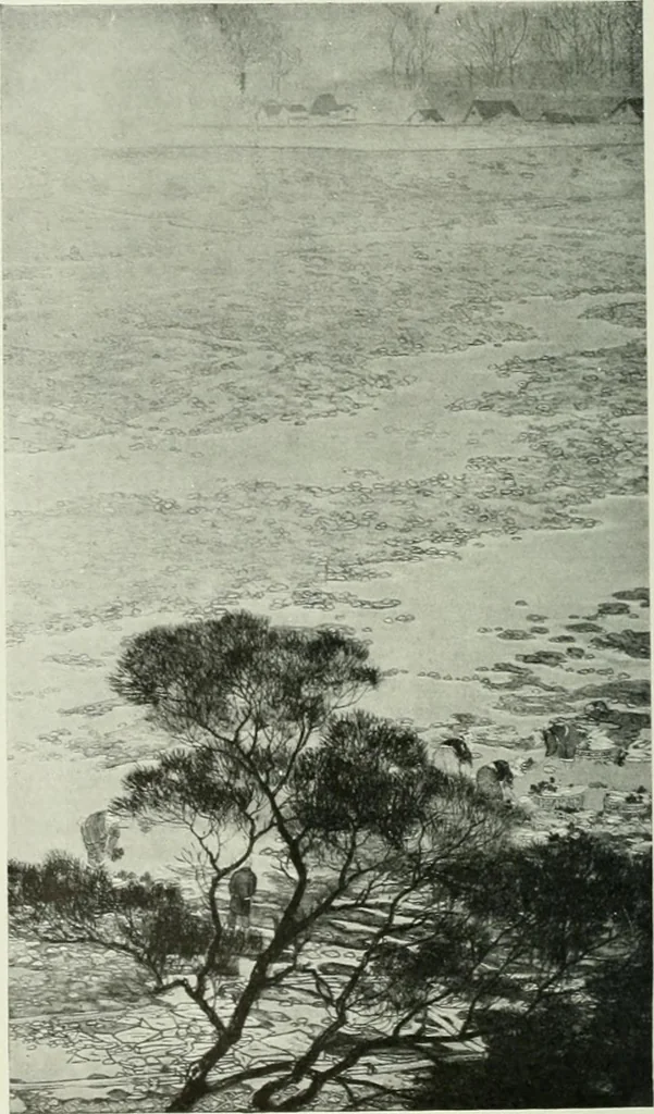 An illustration from Studio international, 1893, leaf 173