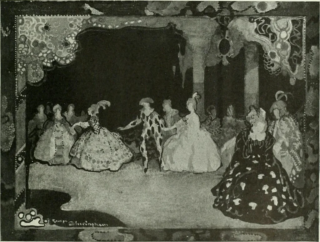 An illustration from Studio international, 1893, leaf 182