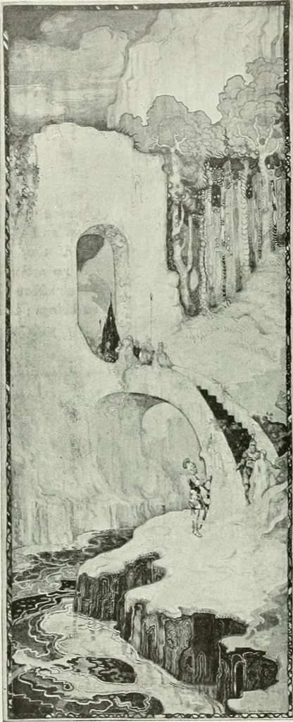 An illustration from Studio international, 1893, leaf 183