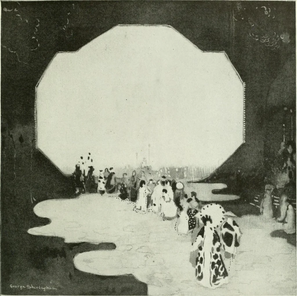 An illustration from Studio international, 1893, leaf 186