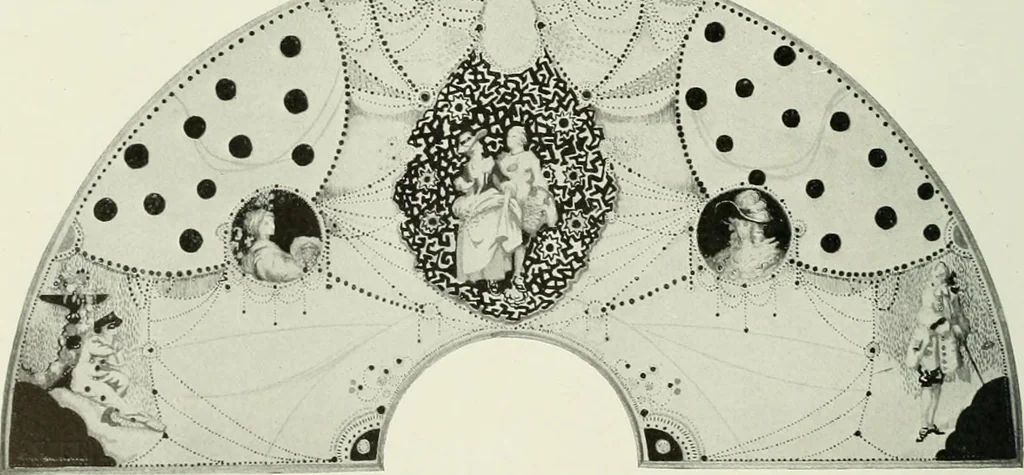 An illustration from Studio international, 1893, leaf 187