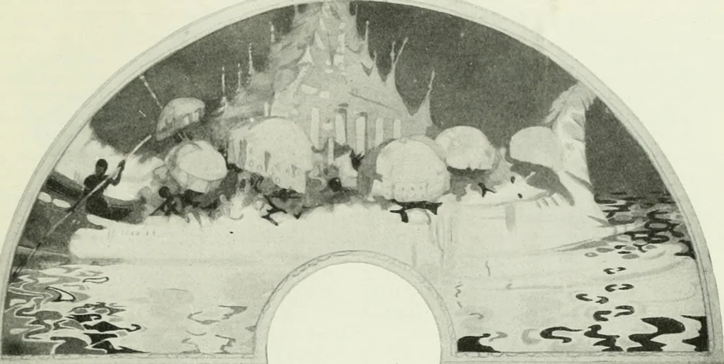 An illustration from Studio international, 1893, leaf 188