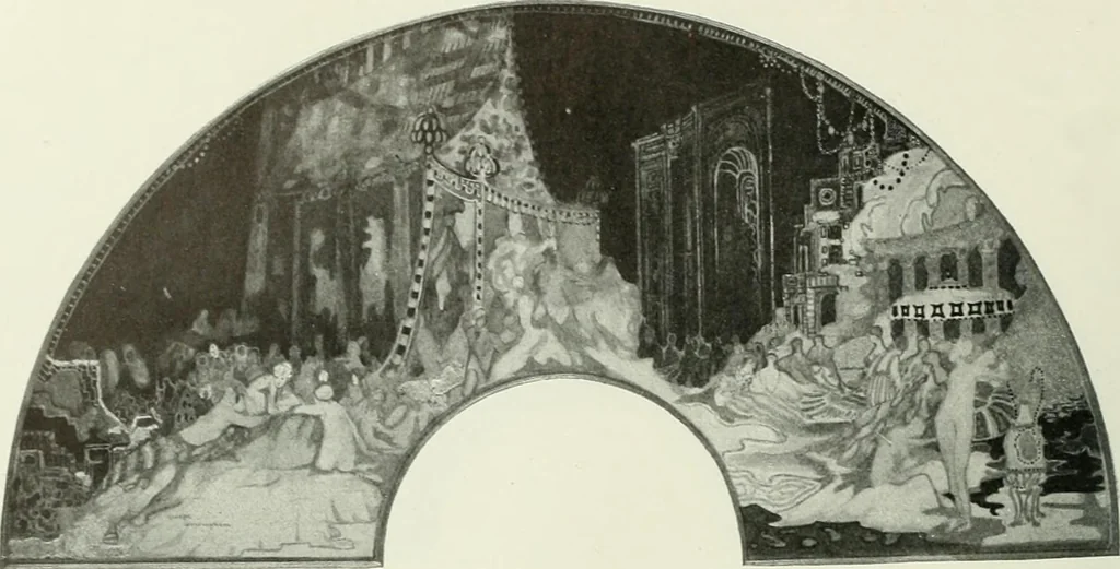 An illustration from Studio international, 1893, leaf 193