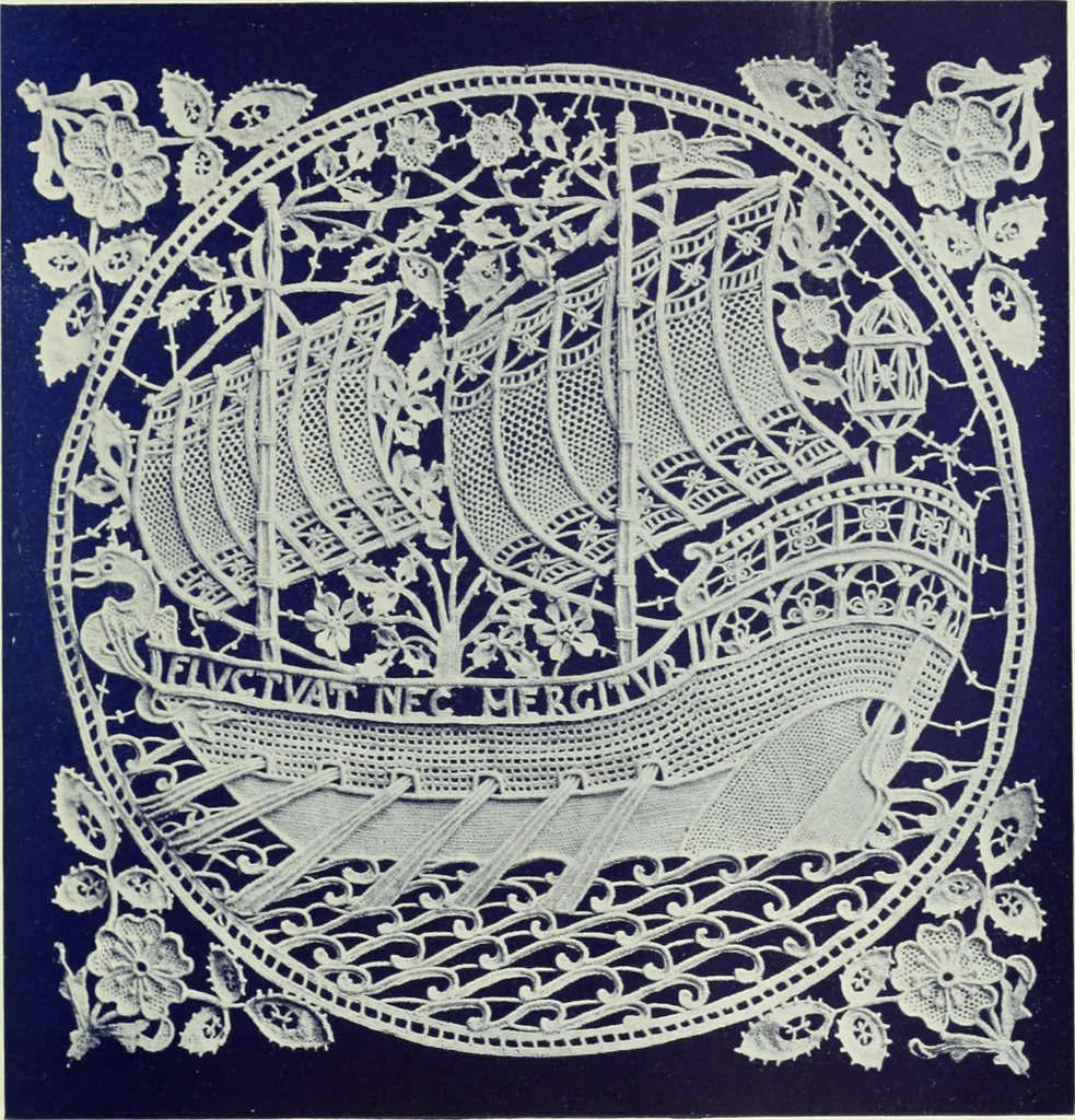 An illustration from Studio international, 1893, leaf 206