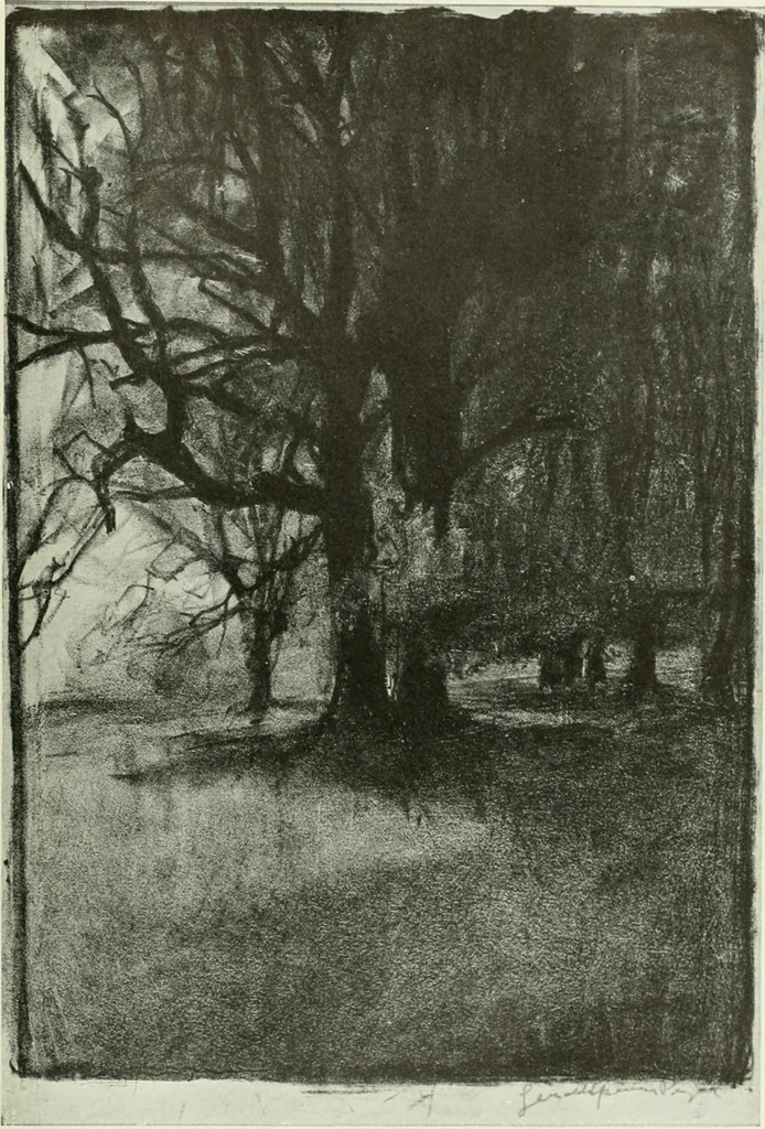 An illustration from Studio international, 1893, leaf 22