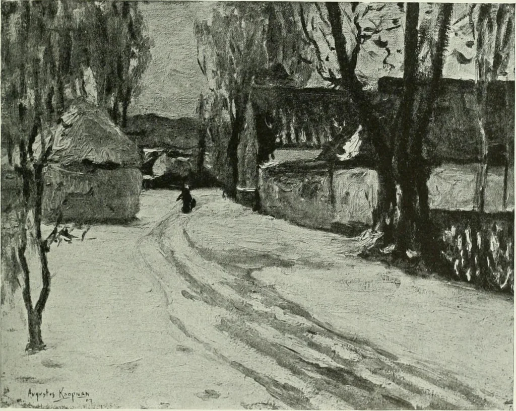 An illustration from Studio international, 1893, leaf 222