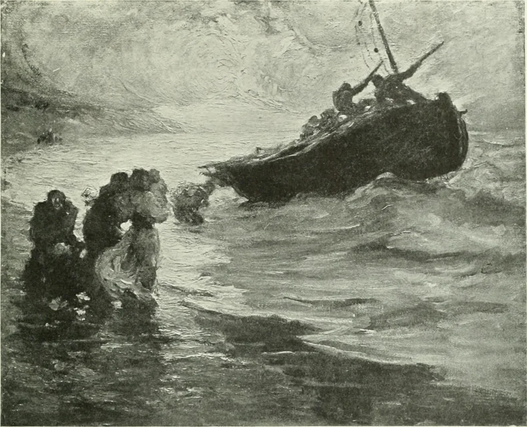 An illustration from Studio international, 1893, leaf 224