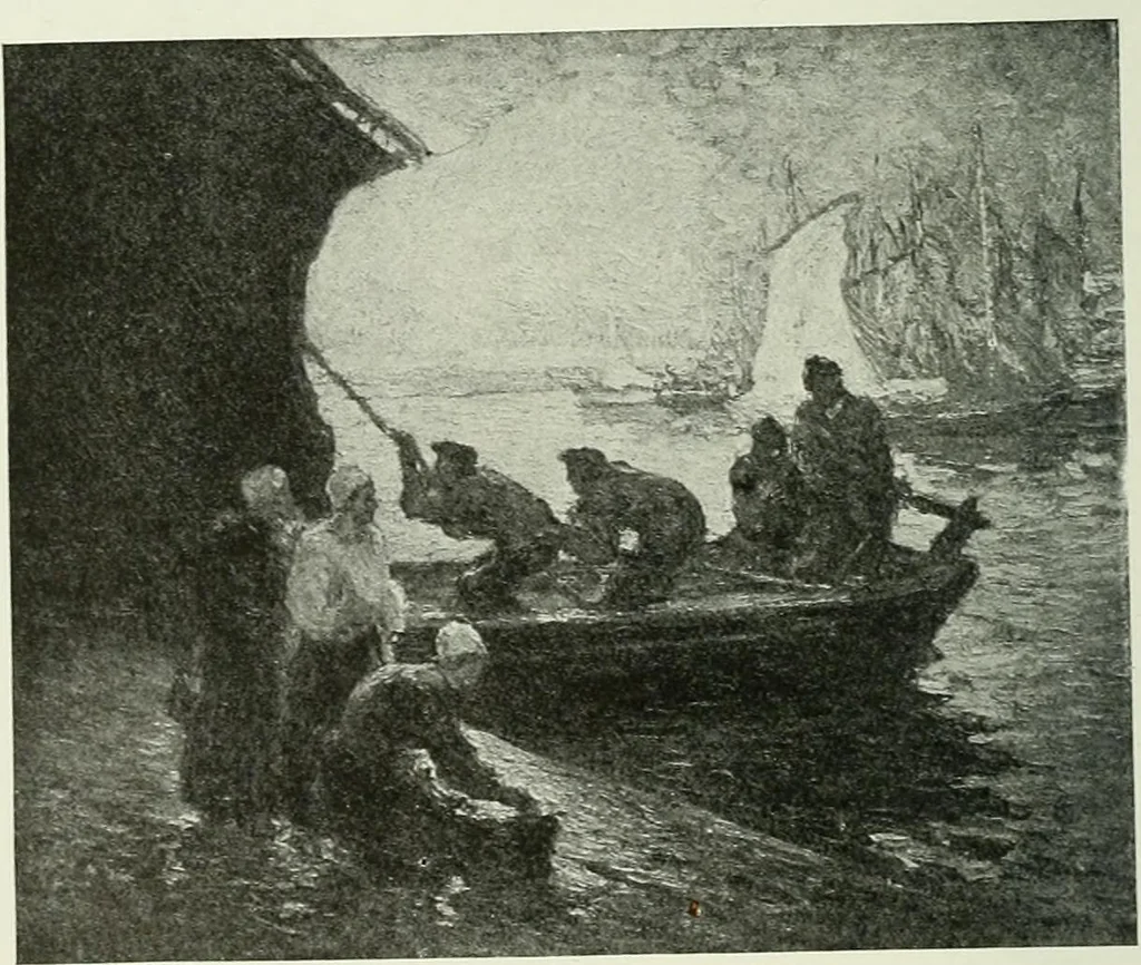 An illustration from Studio international, 1893, leaf 225