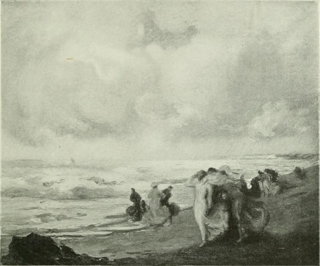 An illustration from Studio international, 1893, leaf 226