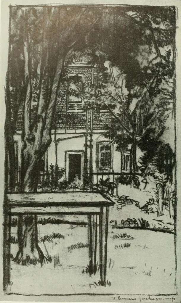 An illustration from Studio international, 1893, leaf 23