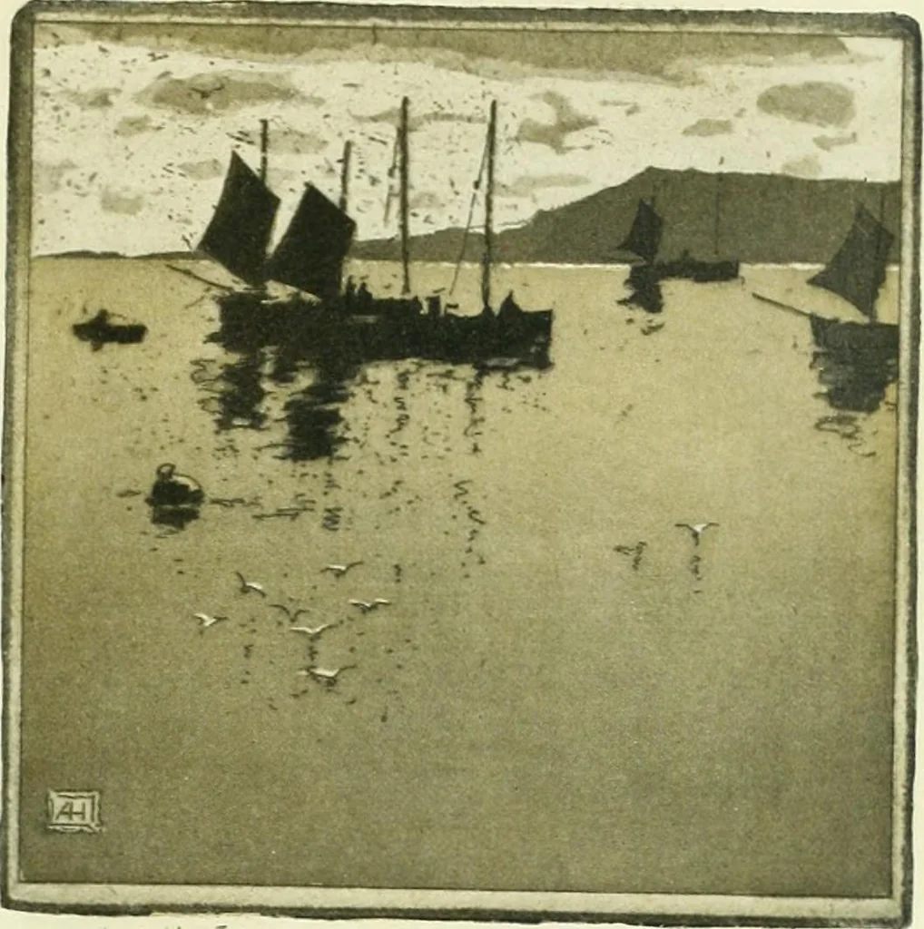 An illustration from Studio international, 1893, leaf 230