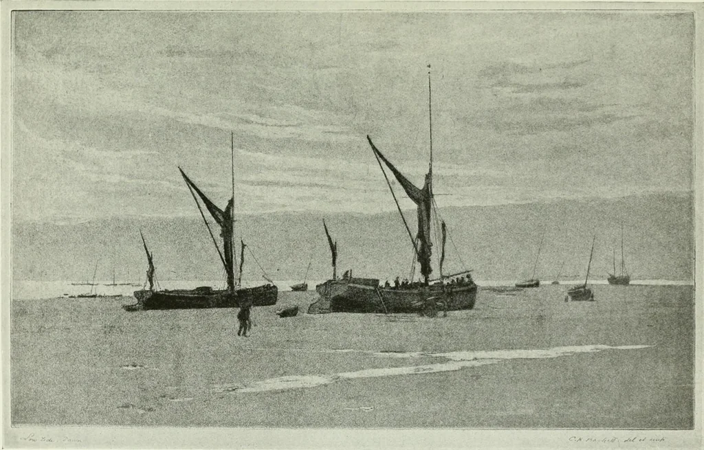 An illustration from Studio international, 1893, leaf 232