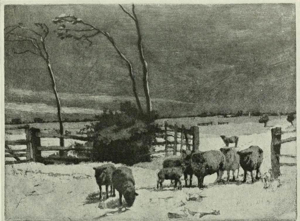 An illustration from Studio international, 1893, leaf 233