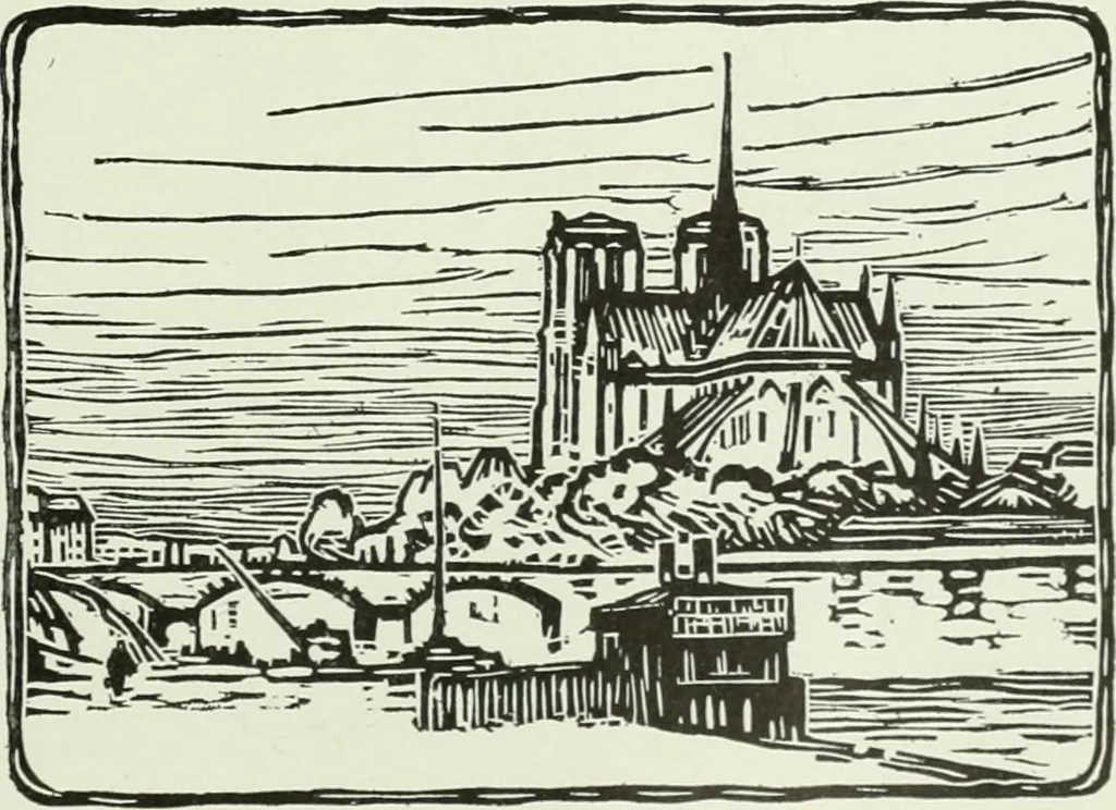 An illustration from Studio international, 1893, leaf 244