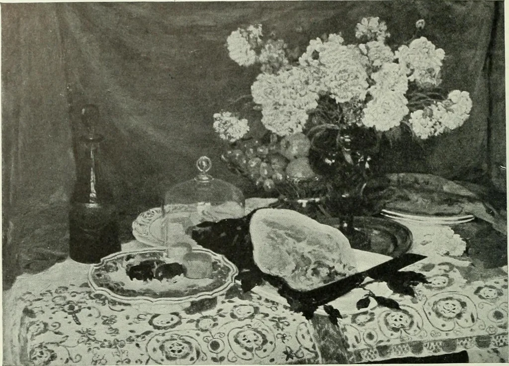 An illustration from Studio international, 1893, leaf 247
