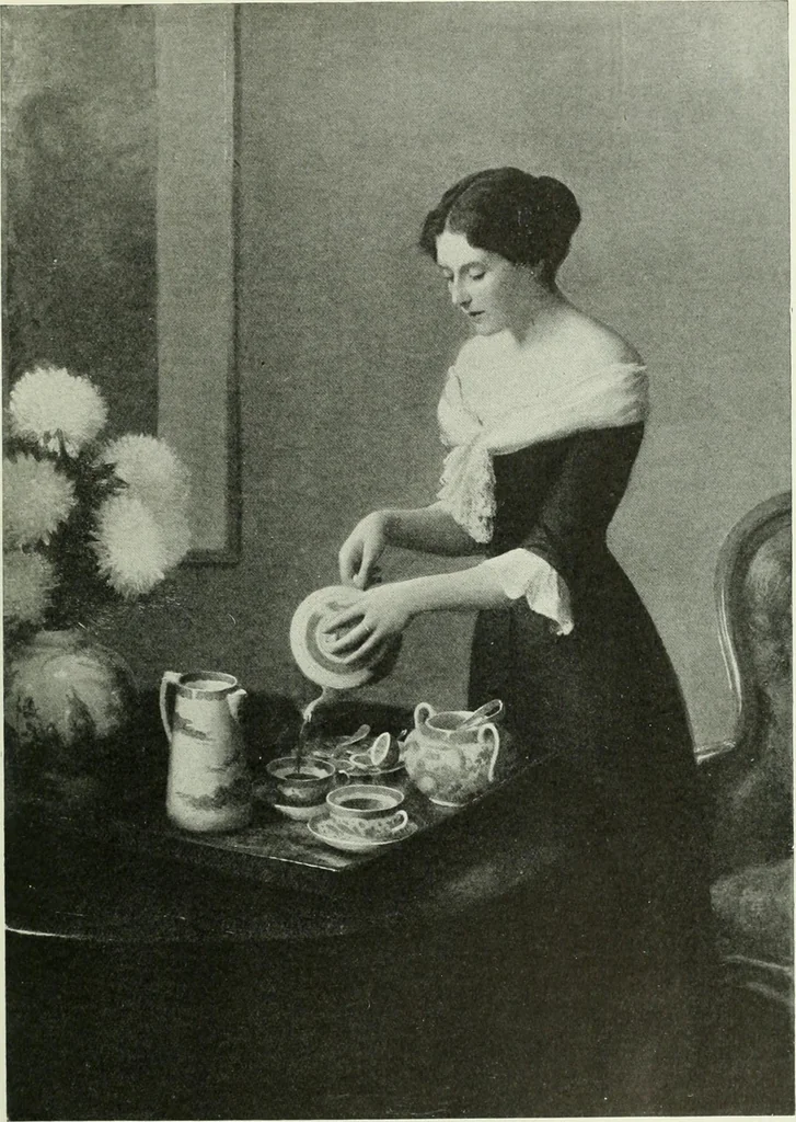 An illustration from Studio international, 1893, leaf 254