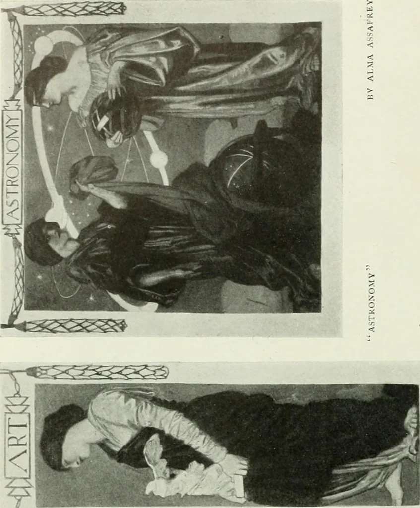 An illustration from Studio international, 1893, leaf 261