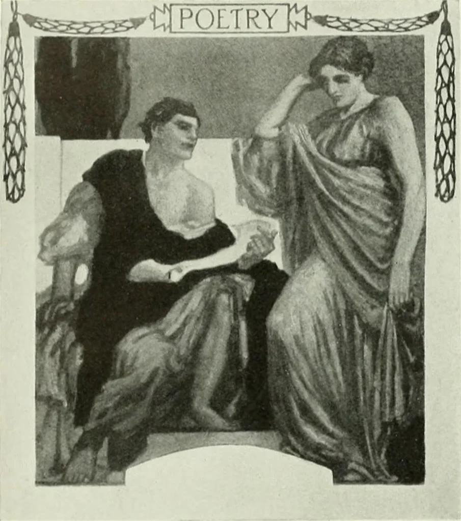 An illustration from Studio international, 1893, leaf 261
