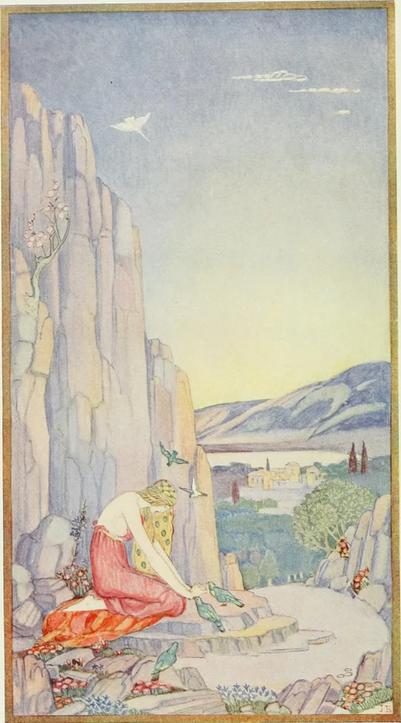 An illustration from Studio international, 1893, leaf 267