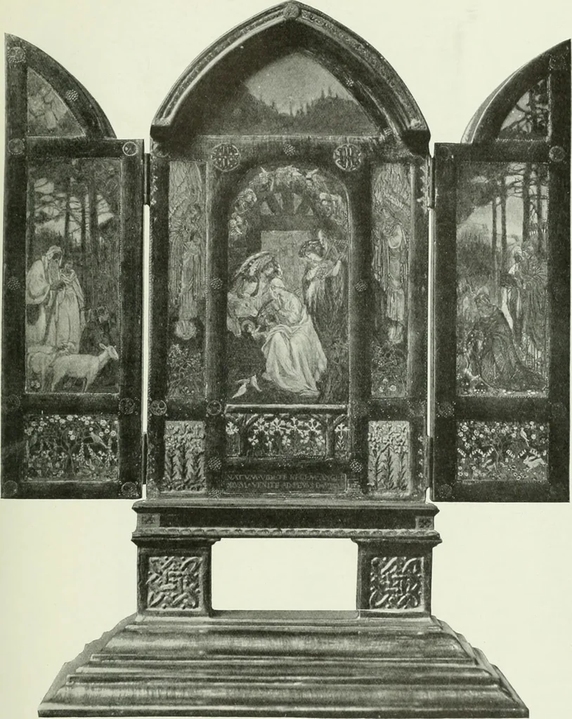An illustration from Studio international, 1893, leaf 272