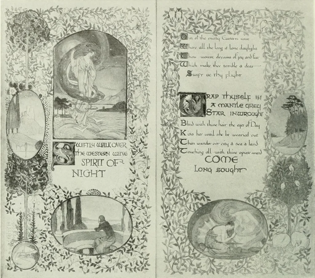 An illustration from Studio international, 1893, leaf 277
