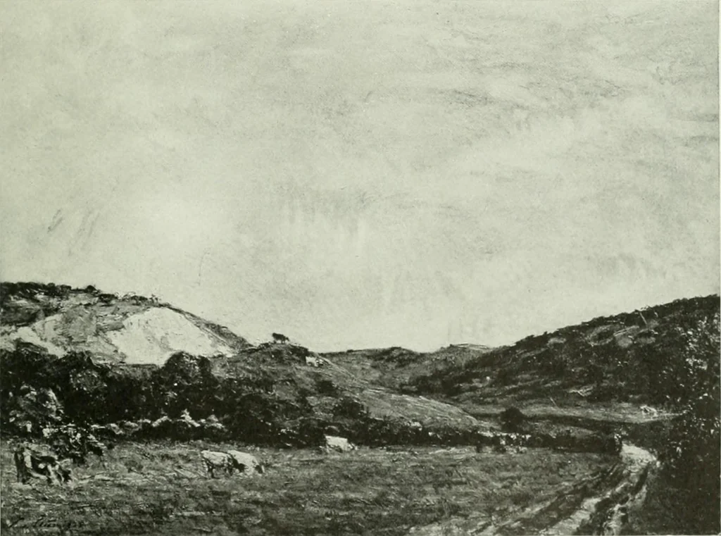 An illustration from Studio international, 1893, leaf 282