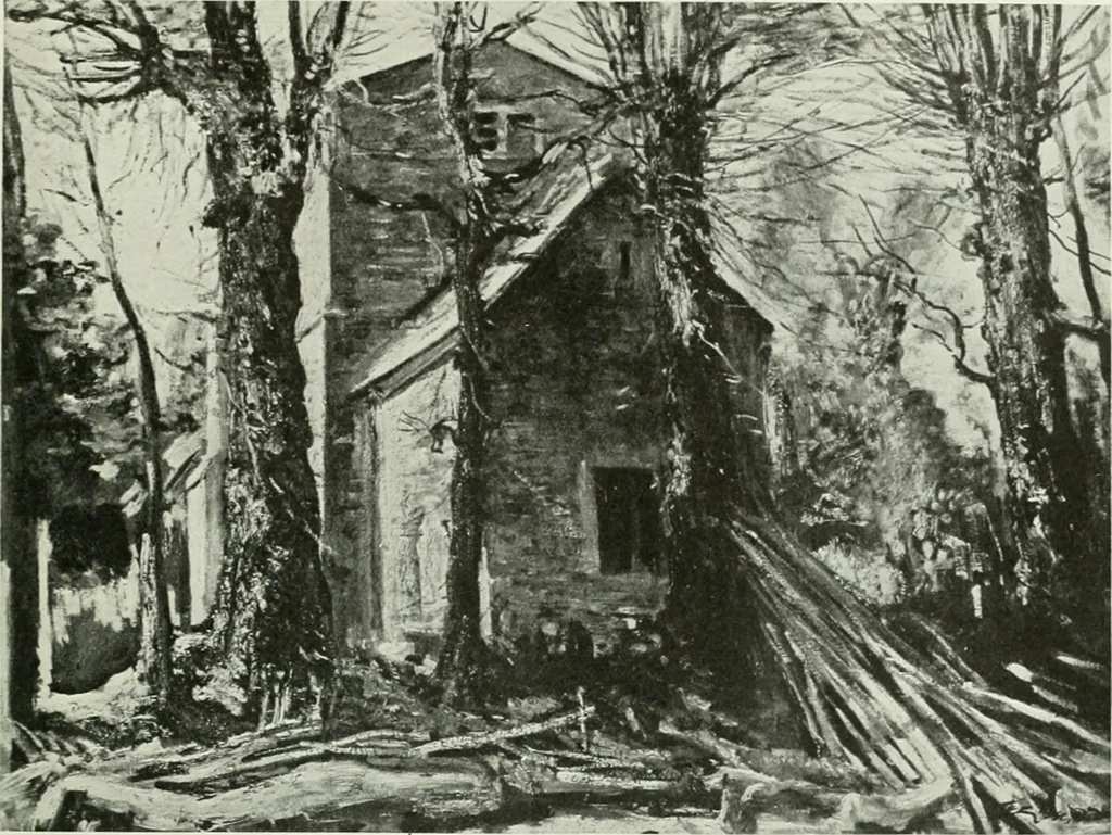 An illustration from Studio international, 1893, leaf 286