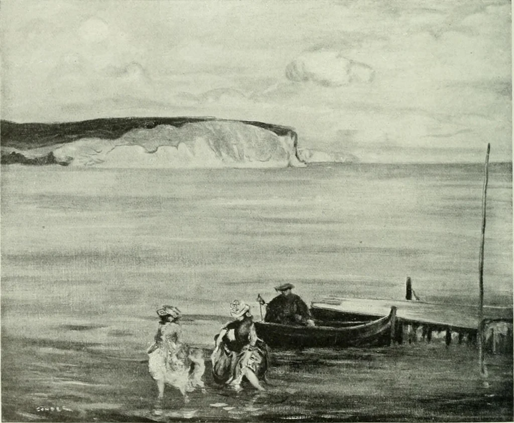 An illustration from Studio international, 1893, leaf 289