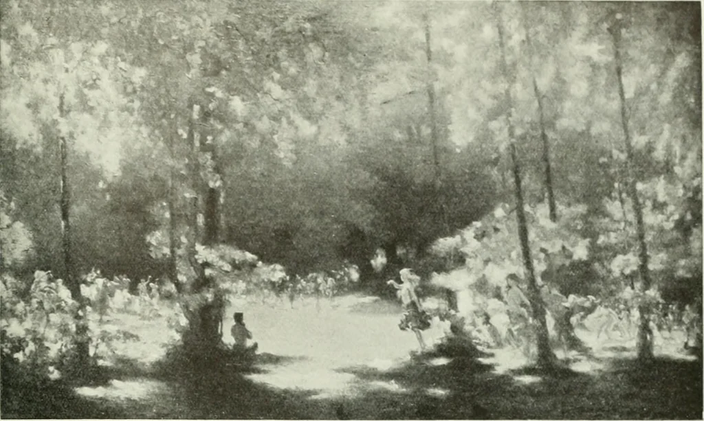 An illustration from Studio international, 1893, leaf 30