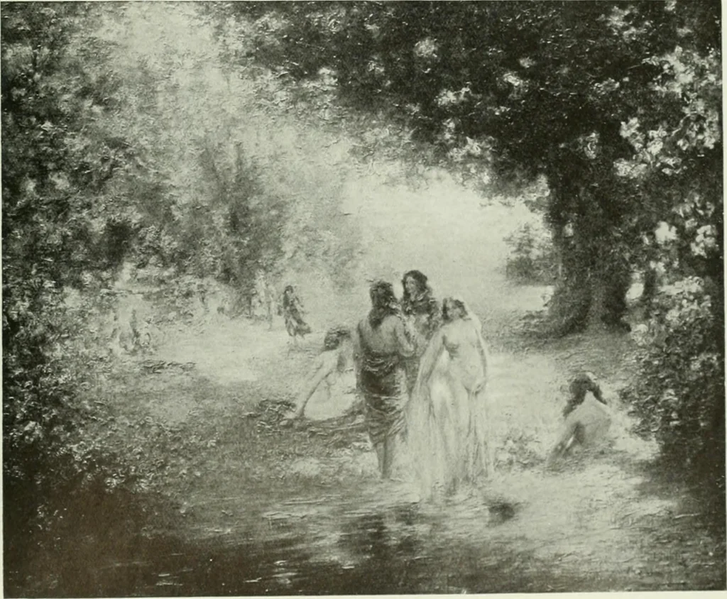 An illustration from Studio international, 1893, leaf 30