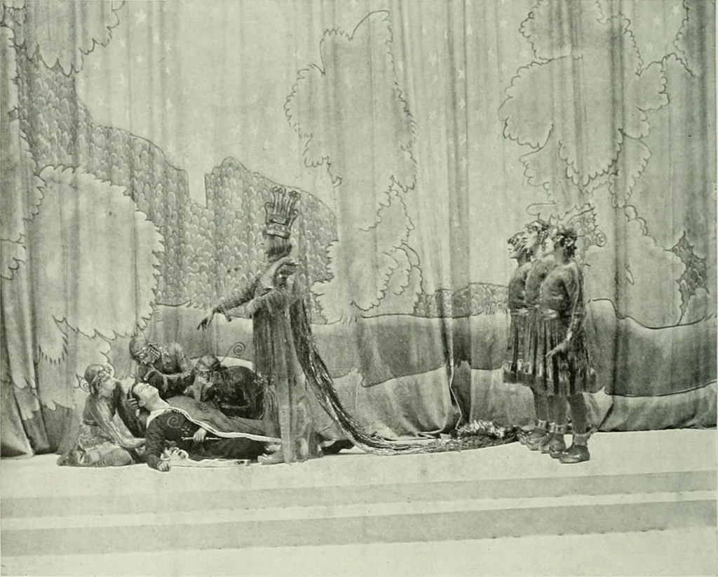 An illustration from Studio international, 1893, leaf 309