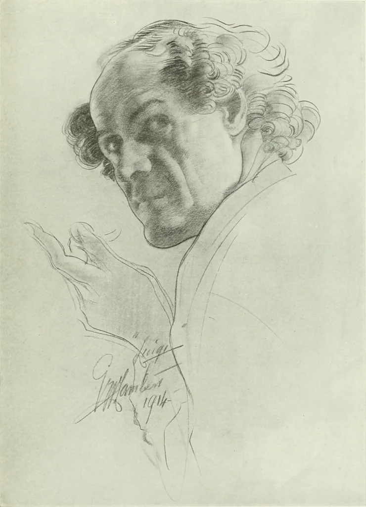 An illustration from Studio international, 1893, leaf 324