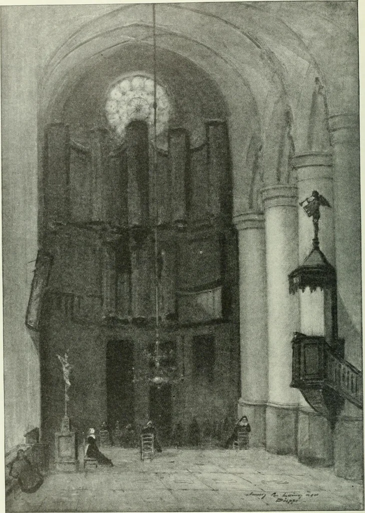An illustration from Studio international, 1893, leaf 327