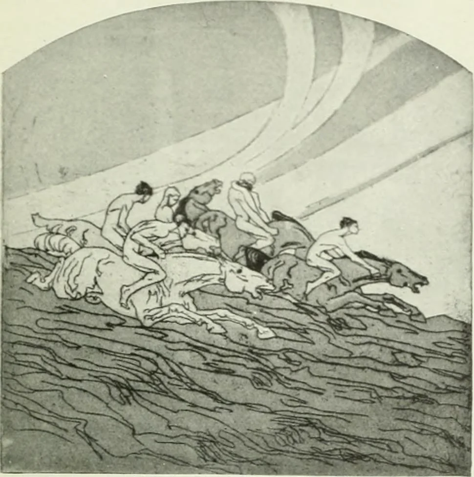 An illustration from Studio international, 1893, leaf 334