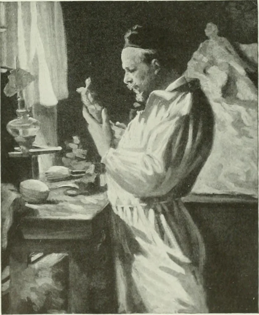 An illustration from Studio international, 1893, leaf 334