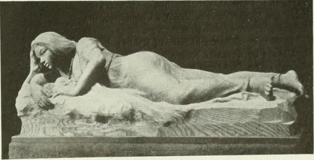 An illustration from Studio international, 1893, leaf 342