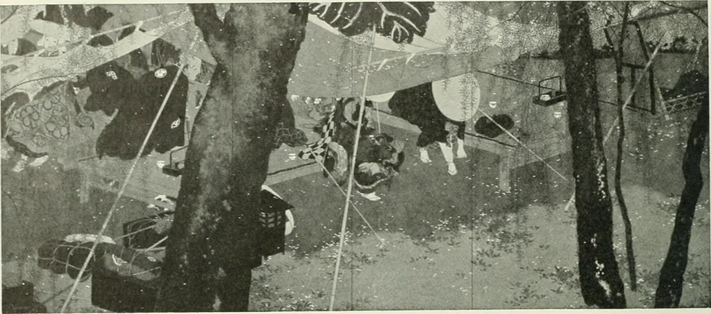An illustration from Studio international, 1893, leaf 345