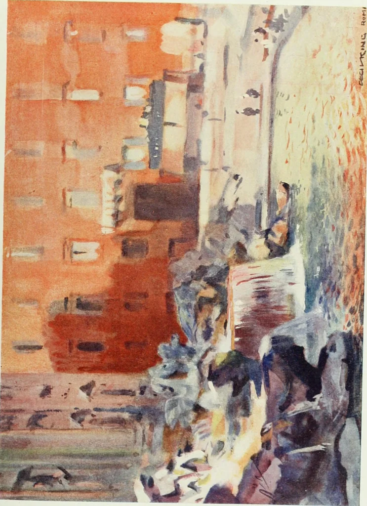 An illustration from Studio international, 1893, leaf 44