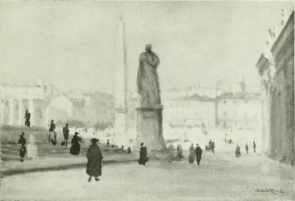 An illustration from Studio international, 1893, leaf 46