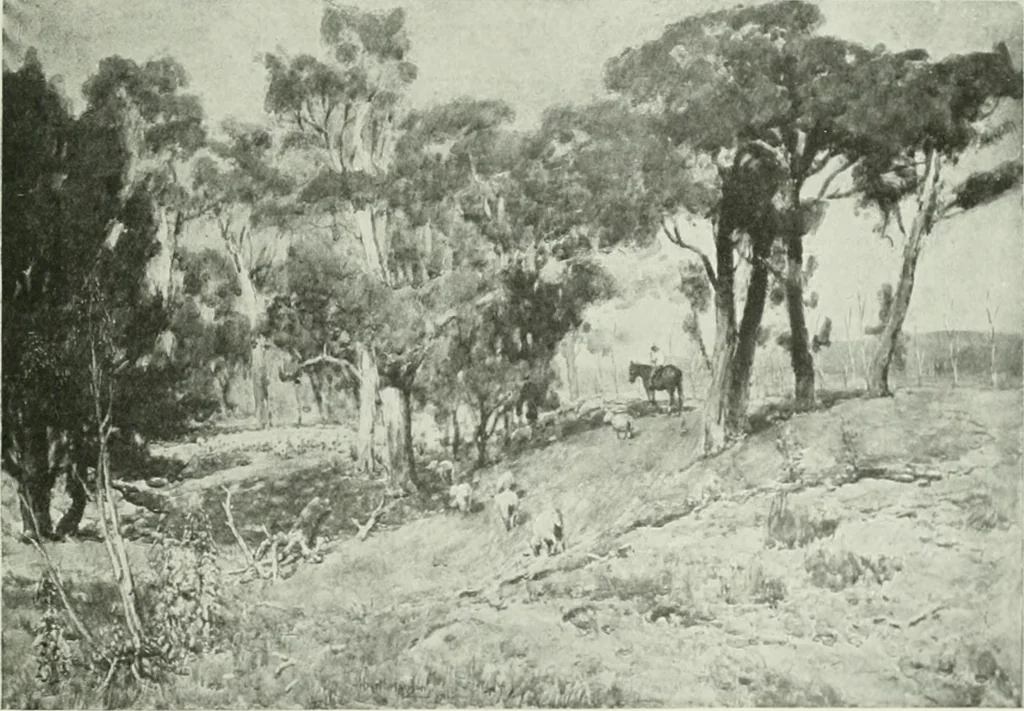An illustration from Studio international, 1893, leaf 54