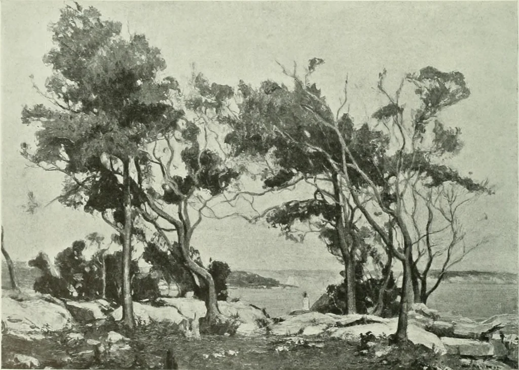 An illustration from Studio international, 1893, leaf 55