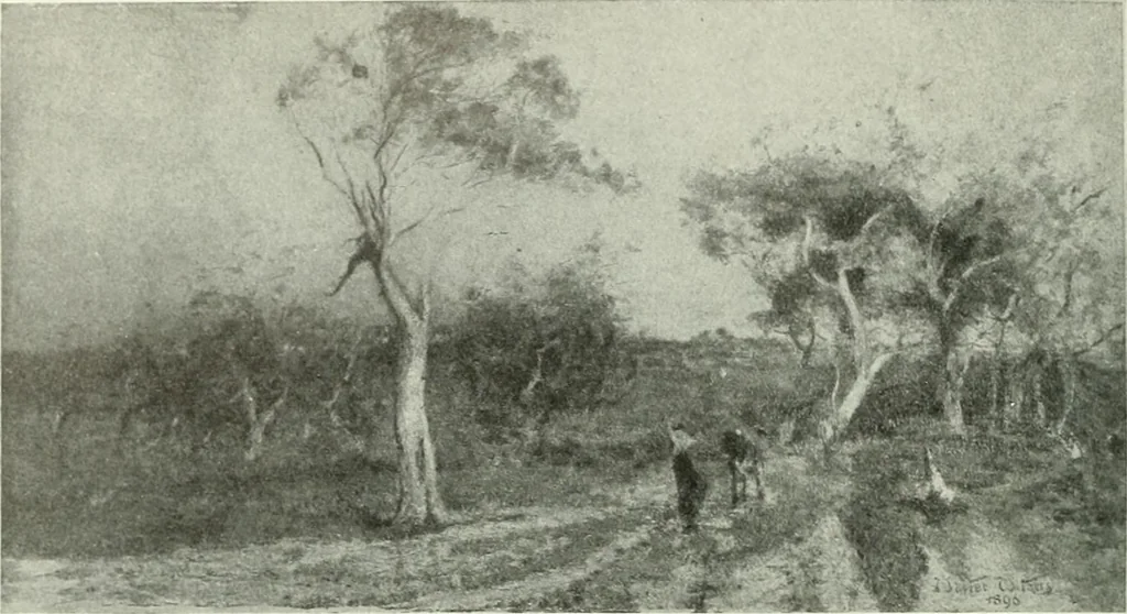 An illustration from Studio international, 1893, leaf 59