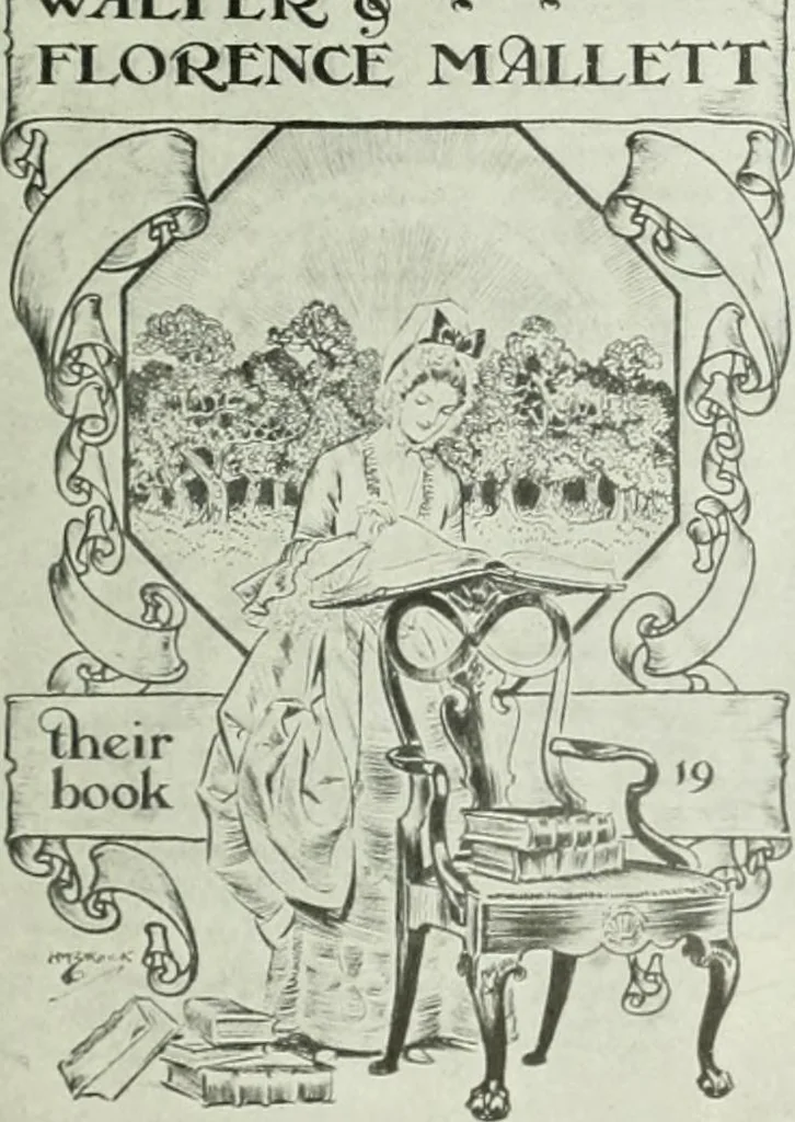 An illustration from Studio international, 1893, leaf 60