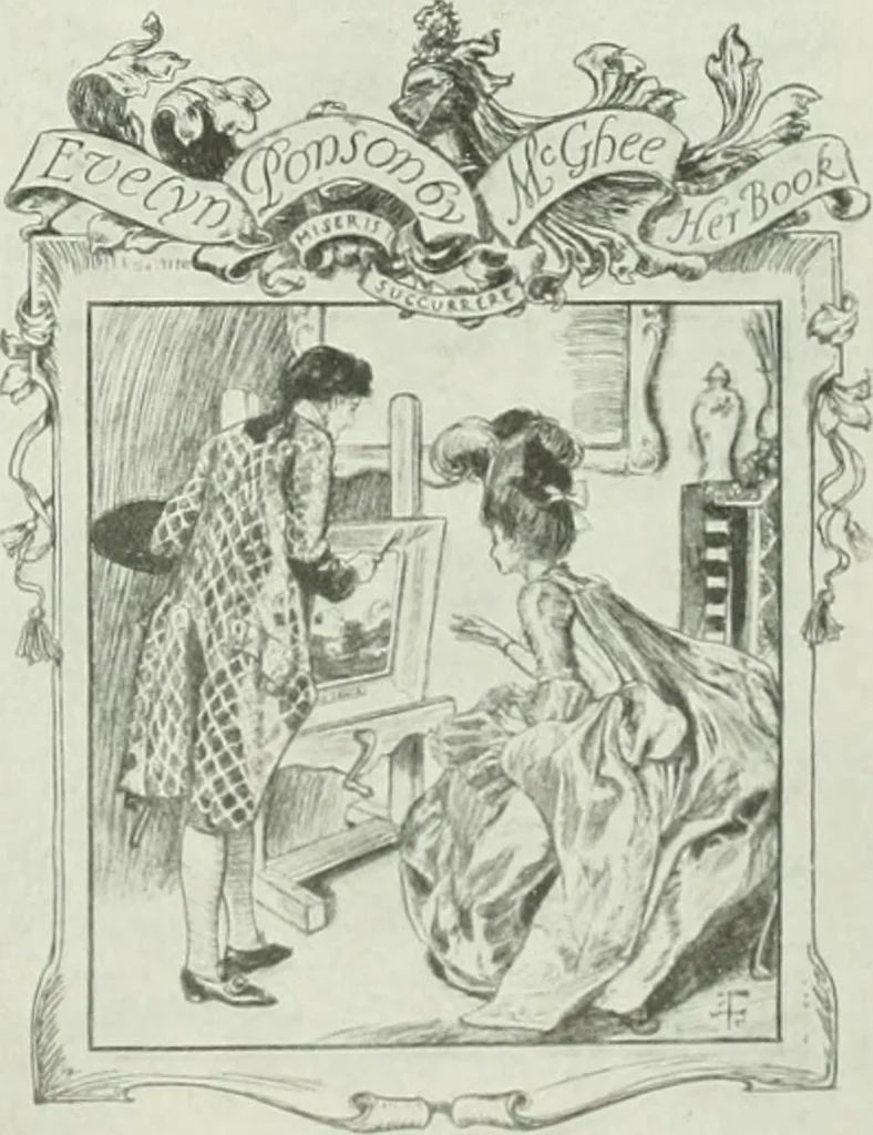An illustration from Studio international, 1893, leaf 60