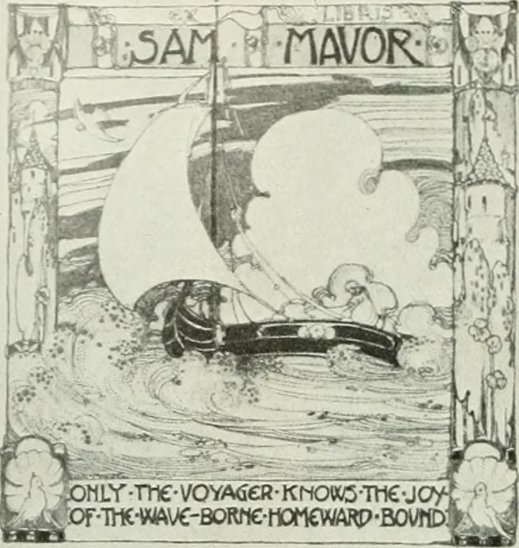 An illustration from Studio international, 1893, leaf 63