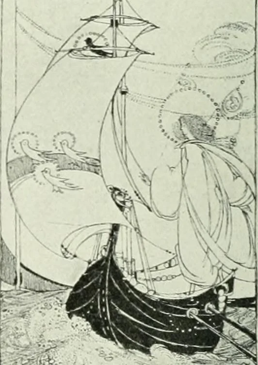 An illustration from Studio international, 1893, leaf 63