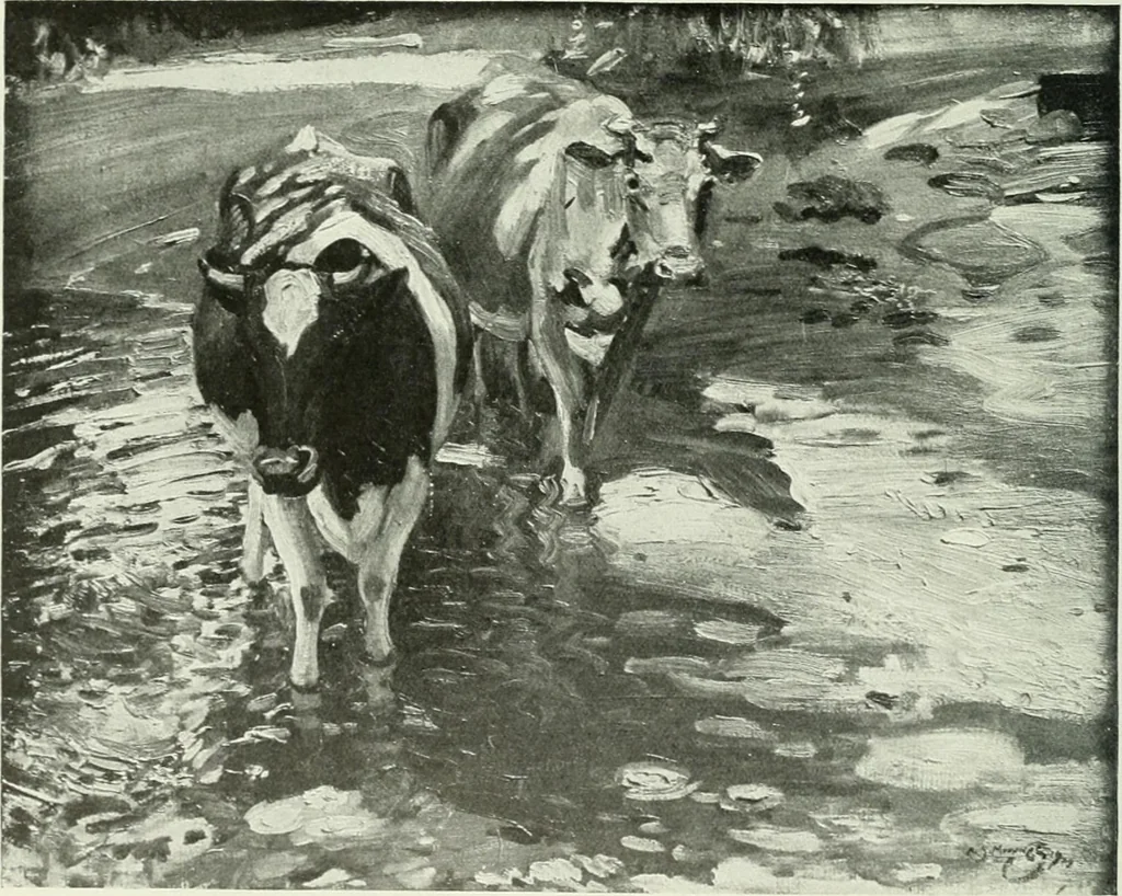 An illustration from Studio international, 1893, leaf 69