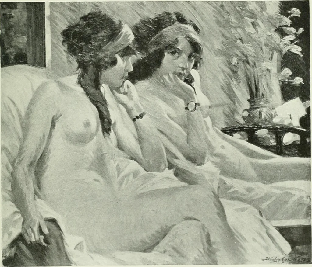 An illustration from Studio international, 1893, leaf 72